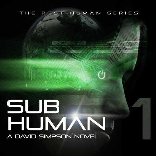 Book Cover Design - Sci-Fi Human/technology integration / Artificial Intelligence story Design by Adrenaline Design