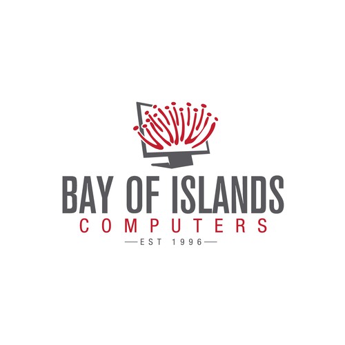 Create a fresh logo for Bay of Island Computers in New Zealand Design by semnitz™