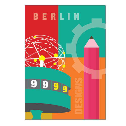 99designs Community Contest: Create a great poster for 99designs' new Berlin office (multiple winners) Design by giorgia.isacchi