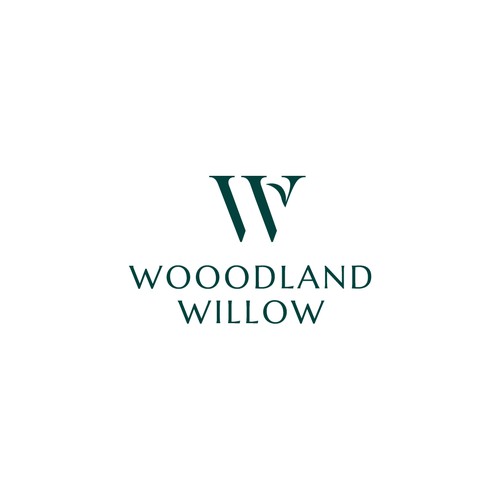 "Woodland Willow" winning Logo & brand guide