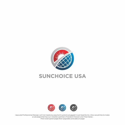 Design Solar Sales upscale logo  por Q_N