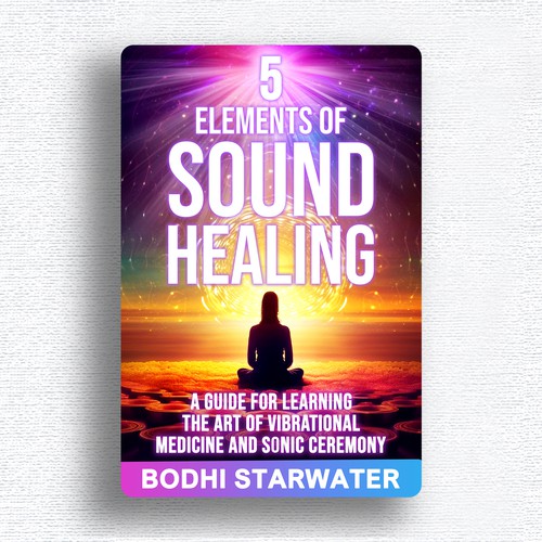 Quantum, attractive, magical cover for Sound Healing book Ontwerp door Designtrig