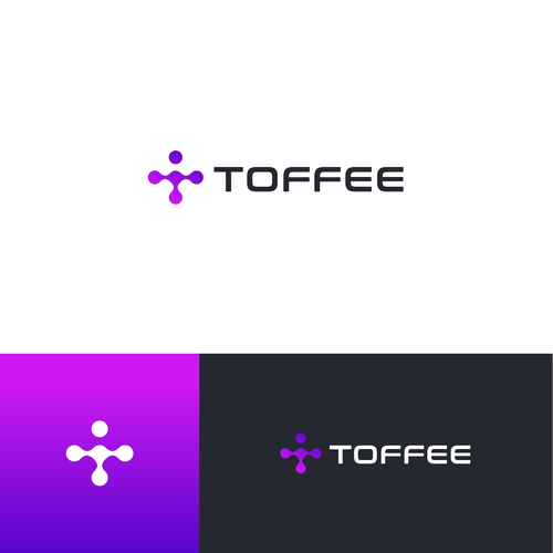 Design di modern fintech logo di wonki ™