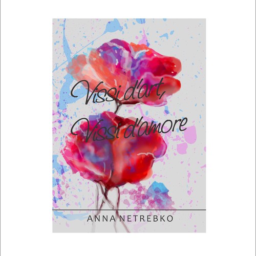 Illustrate a key visual to promote Anna Netrebko’s new album Ontwerp door Sidao