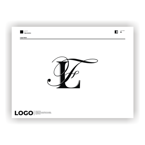 Sophisticated monogram logo design needed Design by egavolution