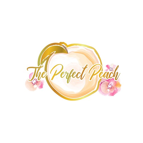 The Perfect Peach! Peach Bleach Logo Design by A_S_design