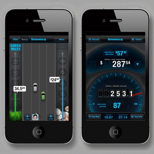 Create a winning mobile app design Design by akawizzard