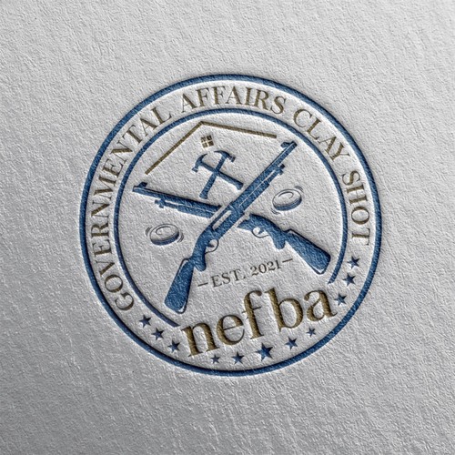 Homebuilders Clay Shoot Logo Design by ElShanum Designs