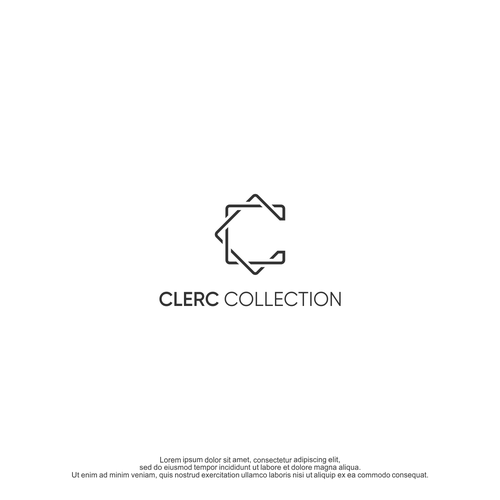 Elegant, timeless, classic logo for luxury brand "Clerc Collection" Design by kimen