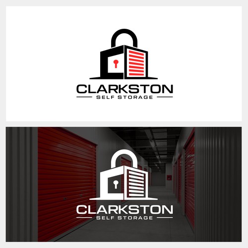 Self Storage Logo | Clarkston Self Storage Design by ꜱᴀᴍɪʀ