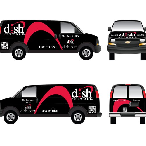 V&S 002 ~ REDESIGN THE DISH NETWORK INSTALLATION FLEET デザイン by MrCollins