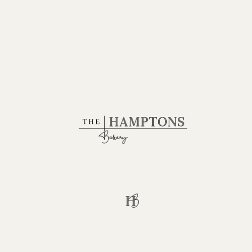 The Hamptons Bakery Logo Design by tetrimistipurelina