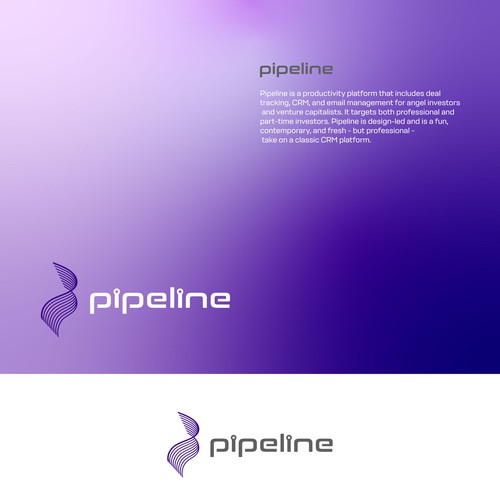 Design a cool, sleek, tech-oriented logo for Pipeline Design von DreamyDezines