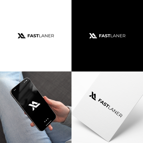 Logo + Brand for Fastlaner™ Design by Espacio