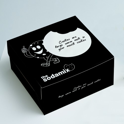 Single Cookie Box Design by Madushantha
