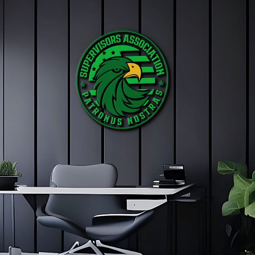 Border Patrol Supervisors Association Eagle Logo Design Design by Subroto_works