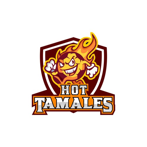 5-6 year olds need a soccer team logo! HOT TAMALES Design by arulart