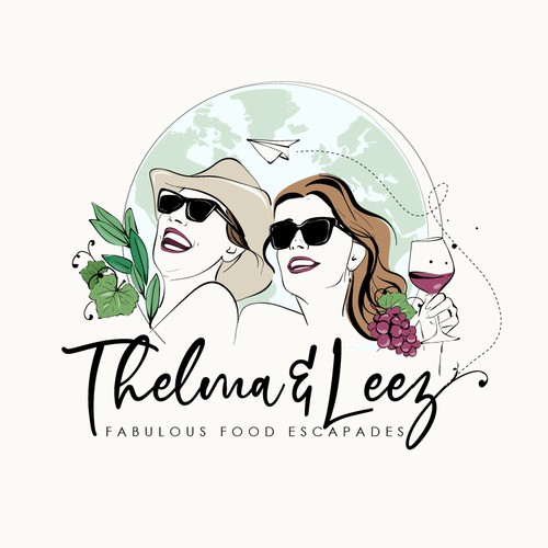 Vibrant, luxurious and fun logo for "Thelma & Leez" Design by Sign.Yra