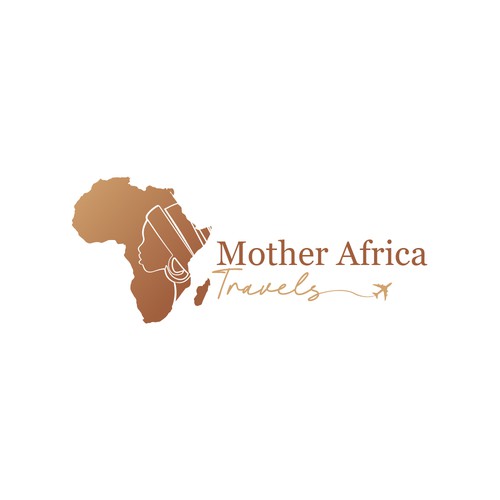 Logo for Mother Africa Travels Design by Anand shaw