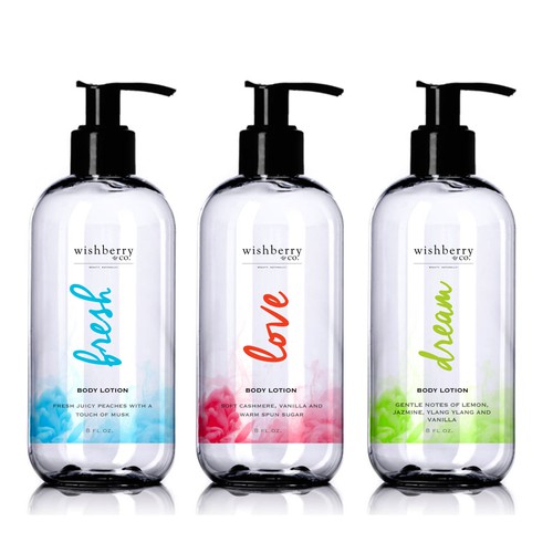 Wishberry & Co - Bath and Body Care Line Design by Luabaunza