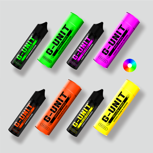 G-UNIT Eliquid need his new label Design by azabumlirhaz