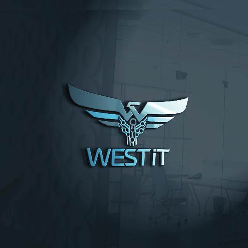 "Gib der EDV ein neues Gesicht - West IT" winning Logo & brand identity pack