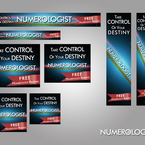 Create the next banner ad for www.Numerologist.com デザイン by Stanojevic