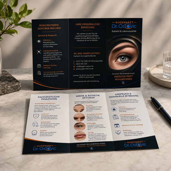 Botox Flyer for Ophthalmology Clinic