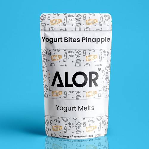 ALOR Yogurt Bites Diseño de Franklin Wold