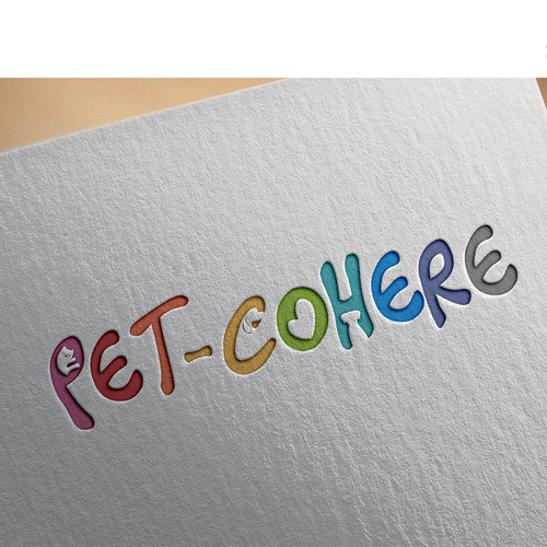 Create a Playful and Modern Logo for PET-COHERE, an E-Commerce Brand Focus on Pet Bonding. Design by vinden