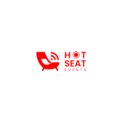 Impactful Logo For 'Hot Seat Events' – Learn from Industry Experts Through Livestreams & Events. Design réalisé par narimostudio