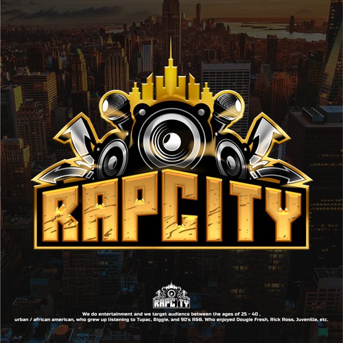 Rap City Concert Logo Design | Illustration or graphics contest