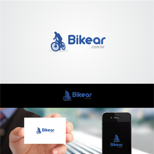 "Crie um logotipo para um portal de ciclismo" winning Landing page design