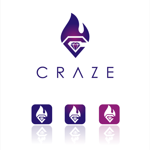 Sophisticated, luxury, edgy social shopping app icon/logo Design by LOGOMAN*