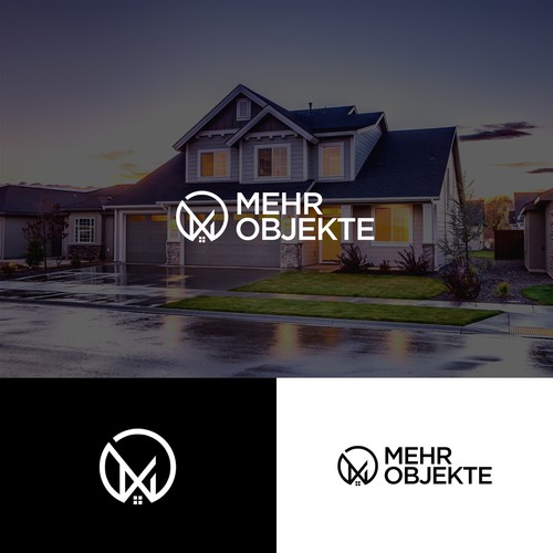 Corporate identy and logo for real estate marketing agency Design by ybur10