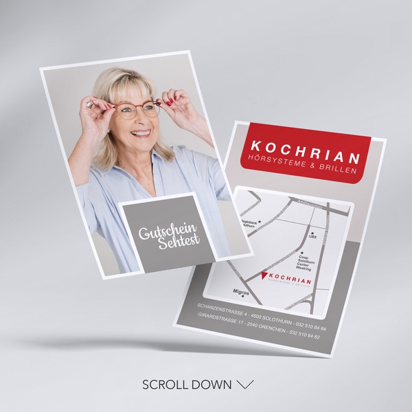 Design by Rawmin titled "Eye test voucher"