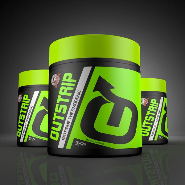 Diseño de P.D.S. titulado "Nutrition Supplement Label"