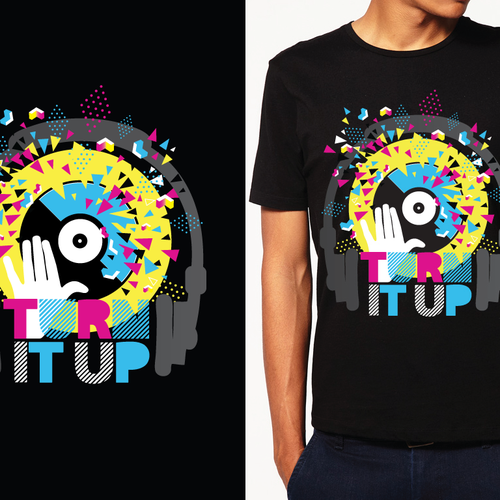 Dance Euphoria need a music related t-shirt design デザイン by Eday Inc.