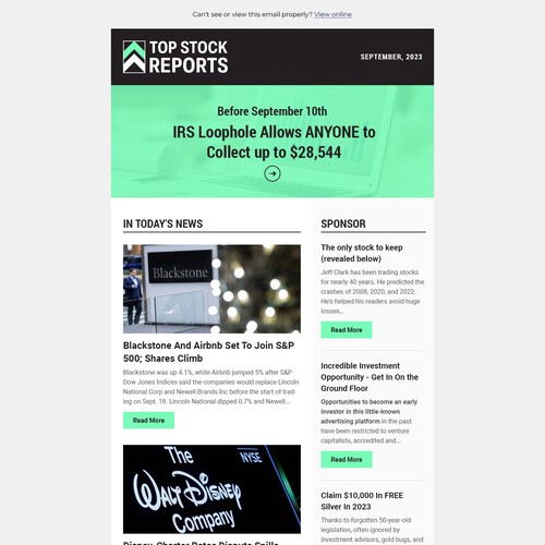 Email contest entry by M.A Creatives