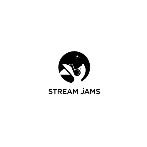 Minimalistic logo for Twitch / Livestreamer music brand Design by Rakibul H