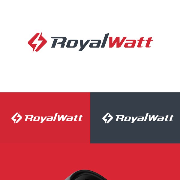 RoyalWatt logo design