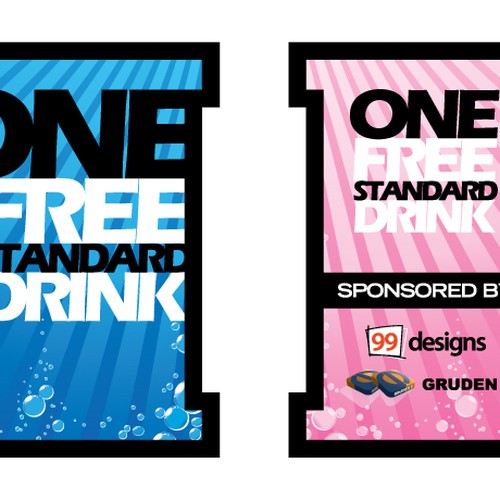Design the Drink Cards for leading Web Conference! デザイン by bdichiara