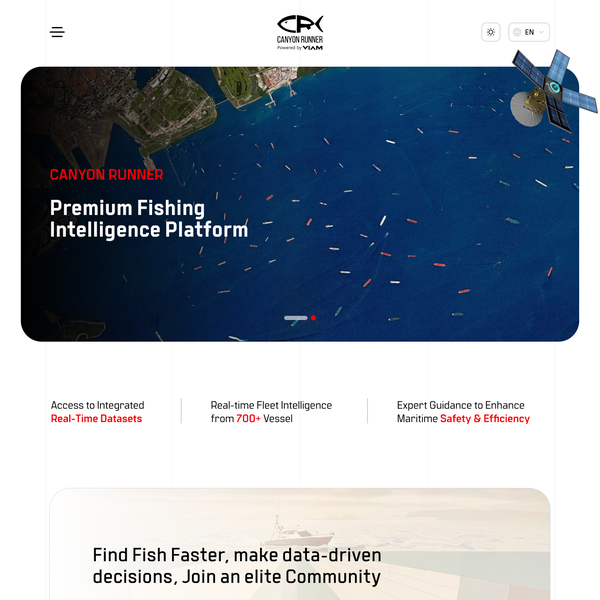 Design by KERON☆ titled "Premium Fishing Intelligence and Data Subscription Service - Website Redesign"