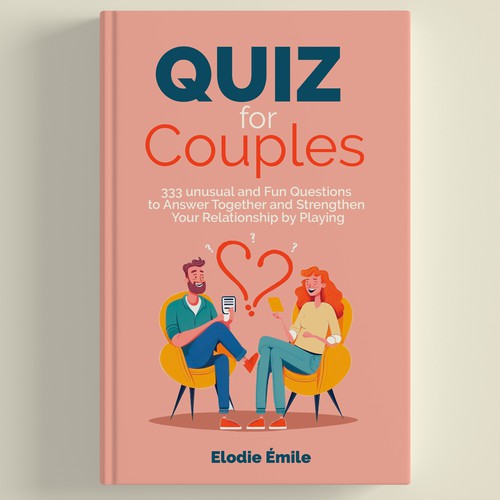 Design a book cover for a Couples Quiz Design by Crimson Lemons