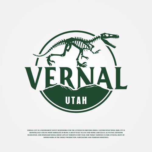 Vernal City seeking community-defining logo our residents can be proud of for generations Design by adityabeny