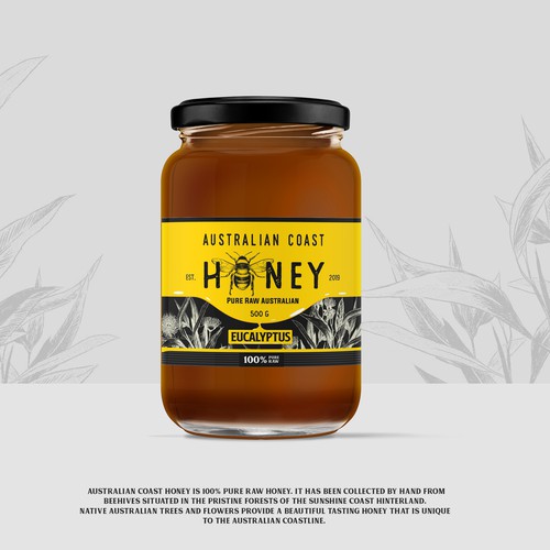 Australian Honey Jar-ontwerp door canyones