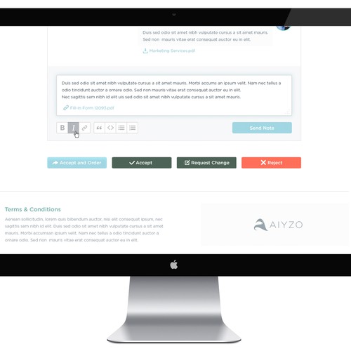 UI/UX Design for a Price Quoting Software Design by teoser