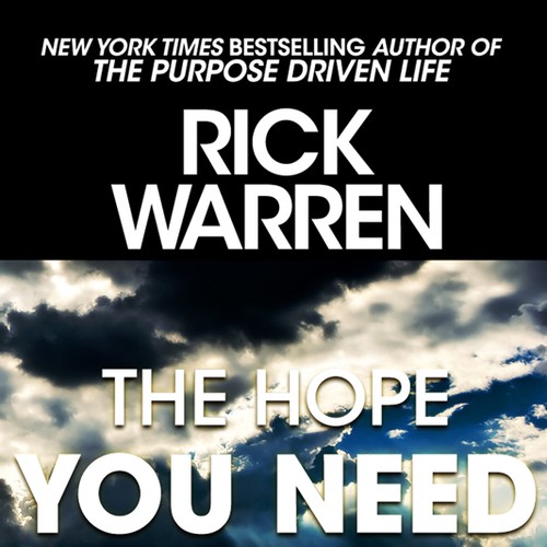 Design Rick Warren's New Book Cover Design by BombardierBob™