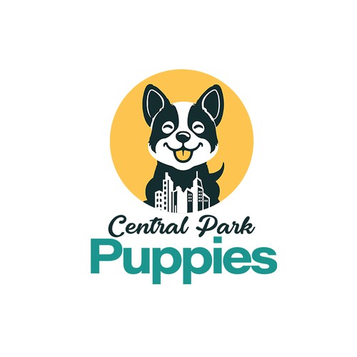 Design a heartfelt, modern logo for a brand that brings families and puppies together. Design by Arif Huda Ir