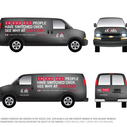 V&S 002 ~ REDESIGN THE DISH NETWORK INSTALLATION FLEET Design by brix2